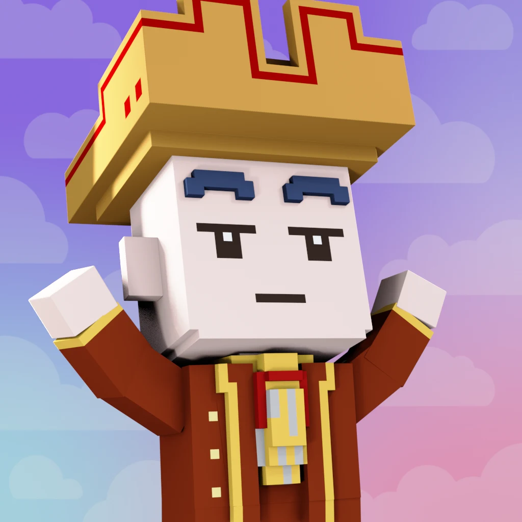 Pirate #165 voxel render