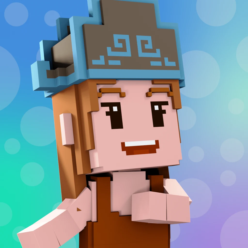 Pirate #1671 voxel render