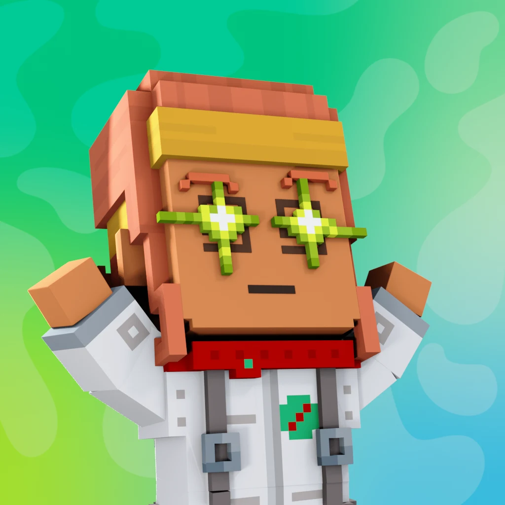 Pirate #1673 voxel render
