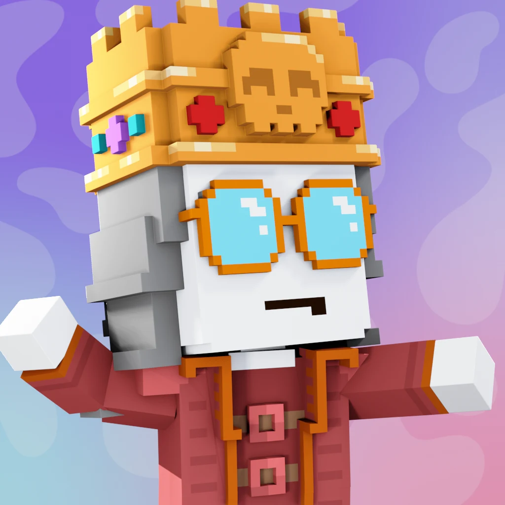 Pirate #1677 voxel render