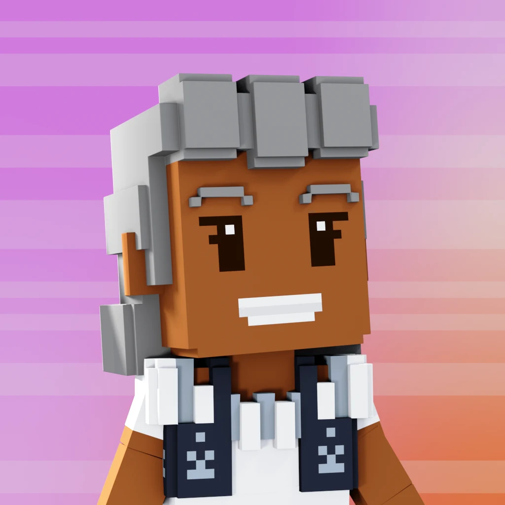 Pirate #1688 voxel render