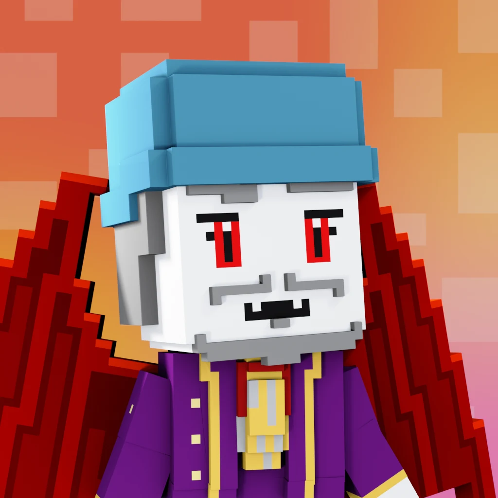 Pirate #1692 voxel render