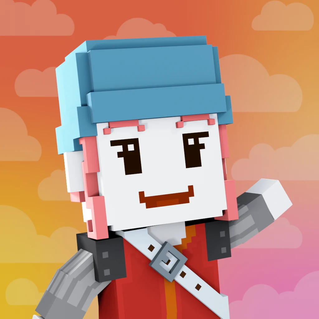 Pirate #1693 voxel render