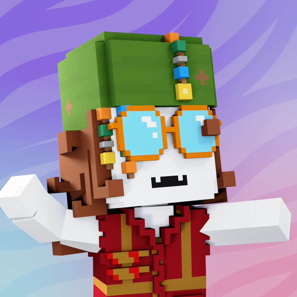 Pirate #1694 voxel render