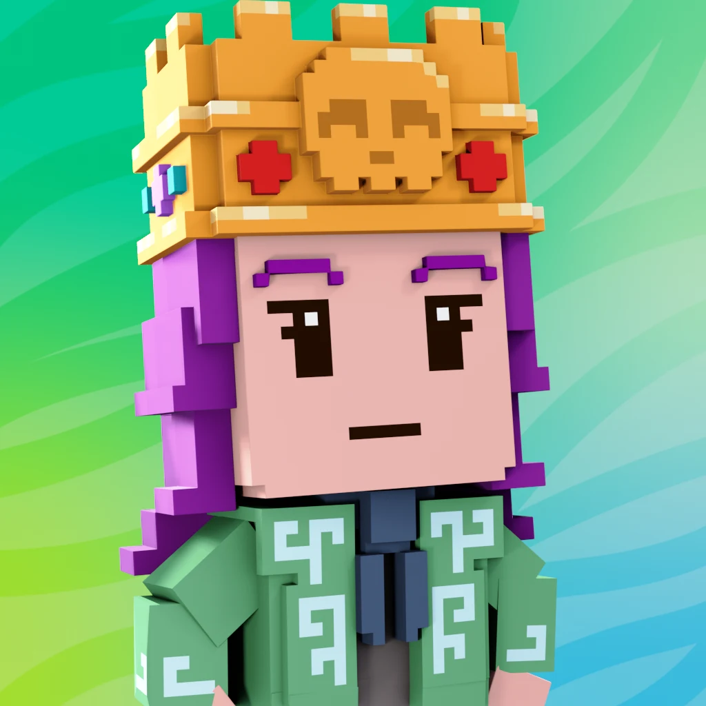 Pirate #1697 voxel render