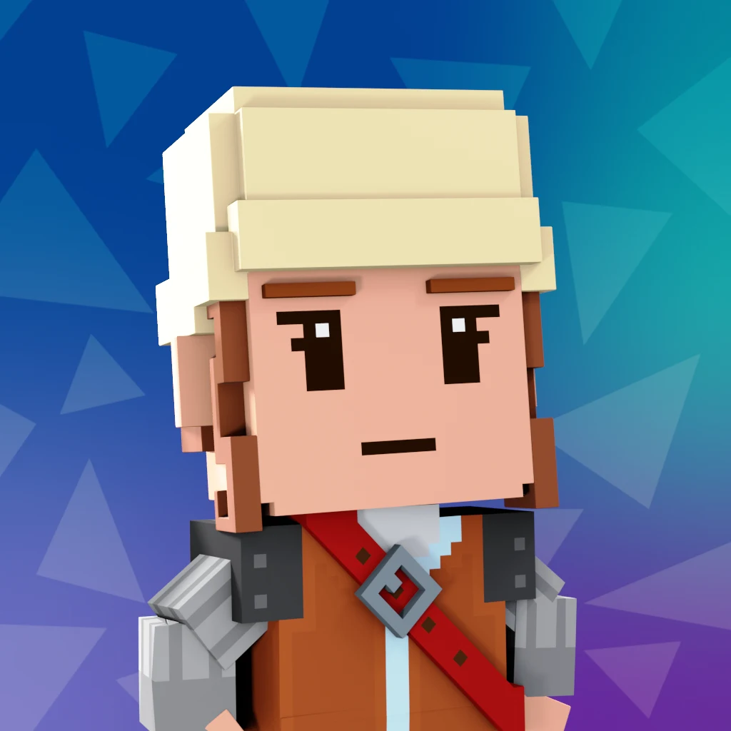 Pirate #1698 voxel render