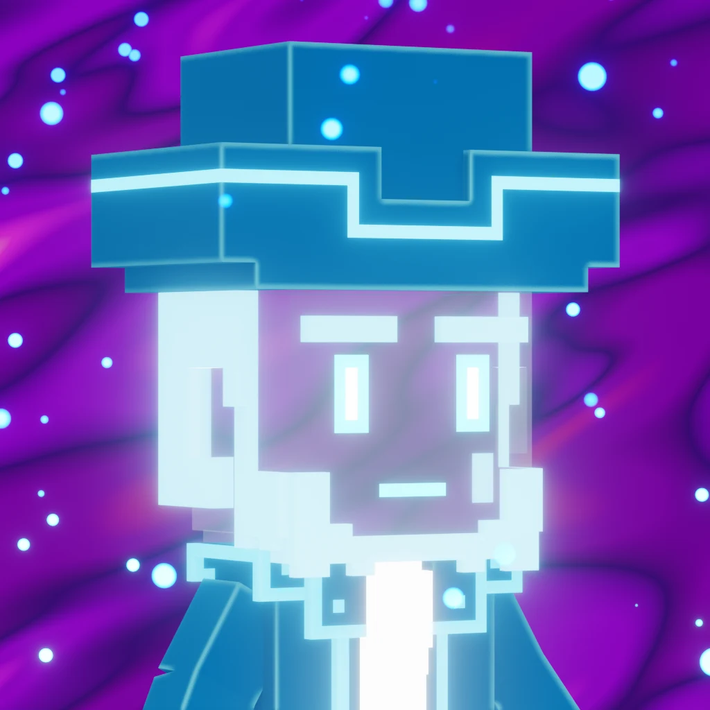 Pirate #1699 voxel render