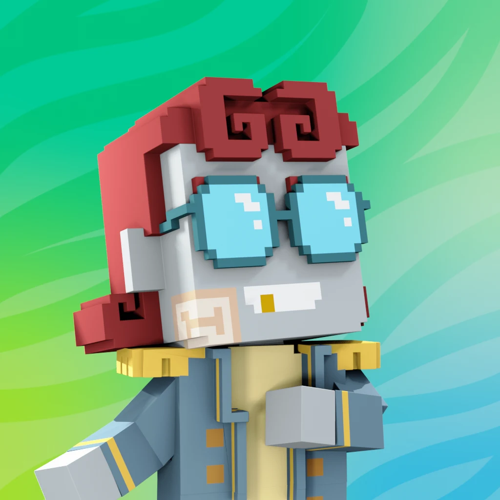 Pirate #1703 voxel render