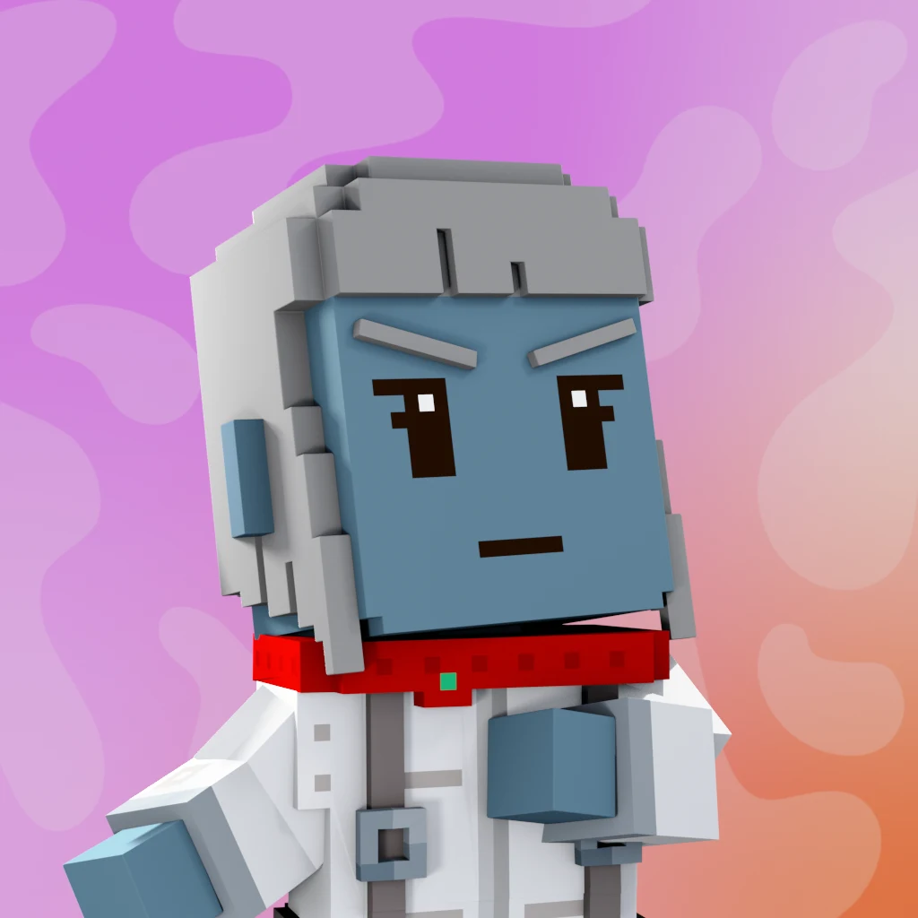 Pirate #1704 voxel render