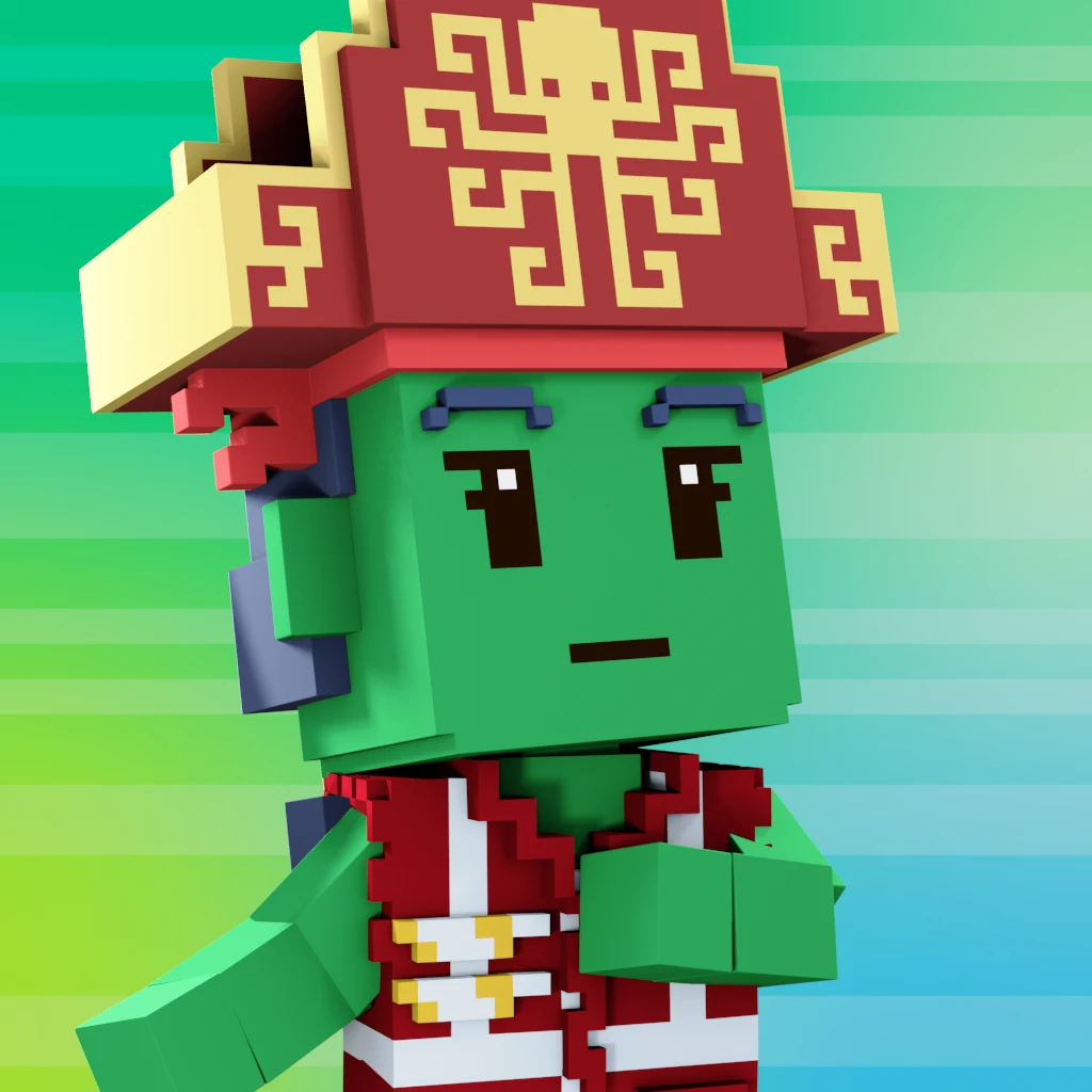 Pirate #1705 voxel render