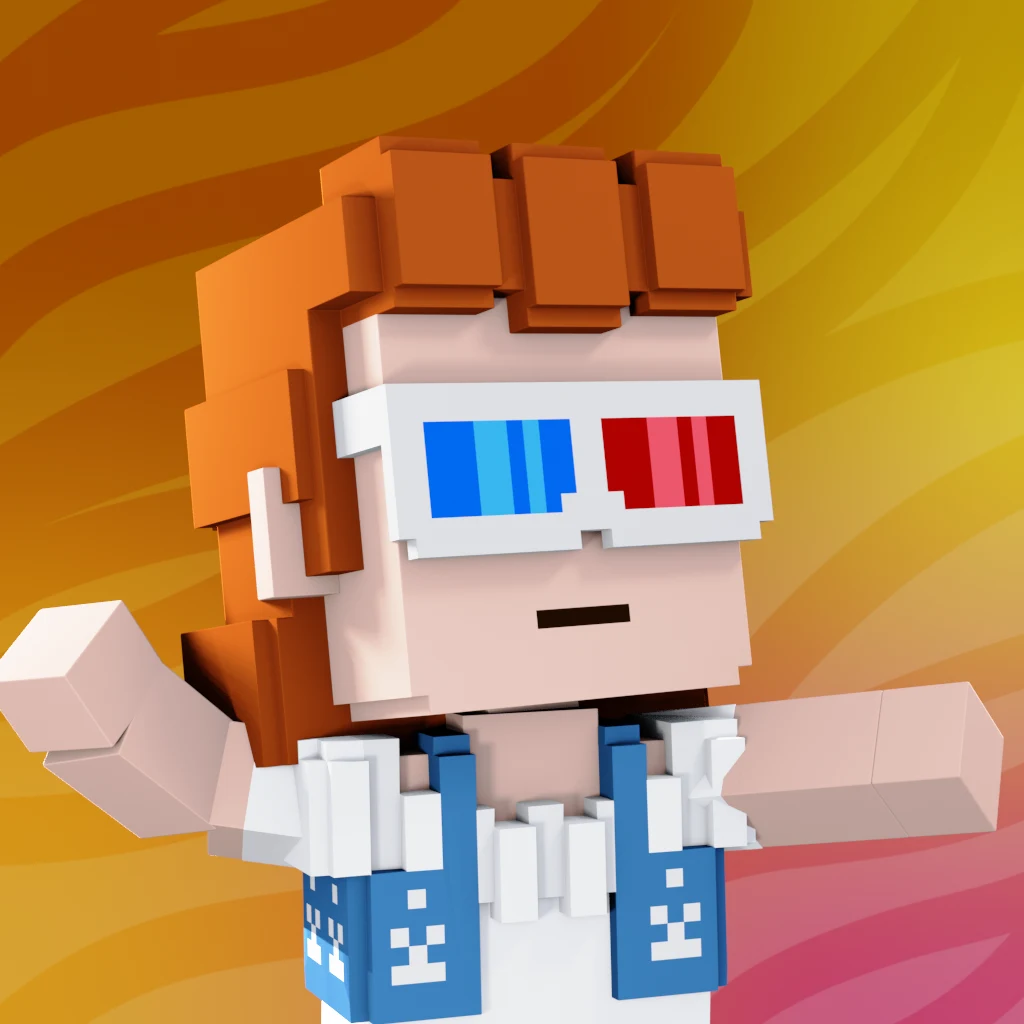 Pirate #1709 voxel render