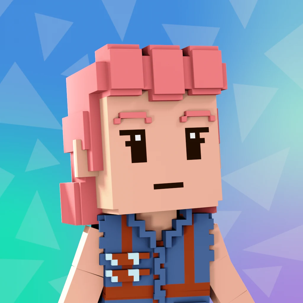 Pirate #171 voxel render
