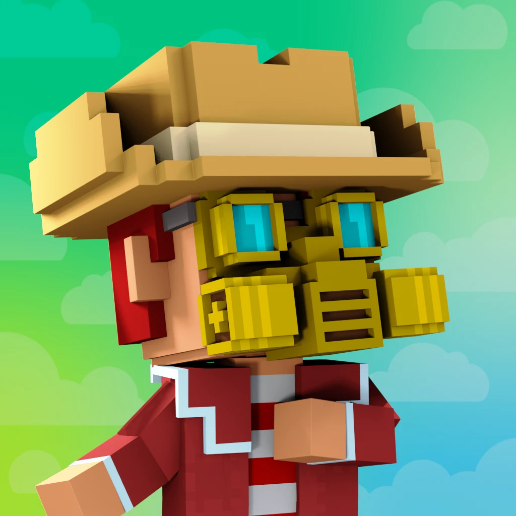 Pirate #1710 voxel render