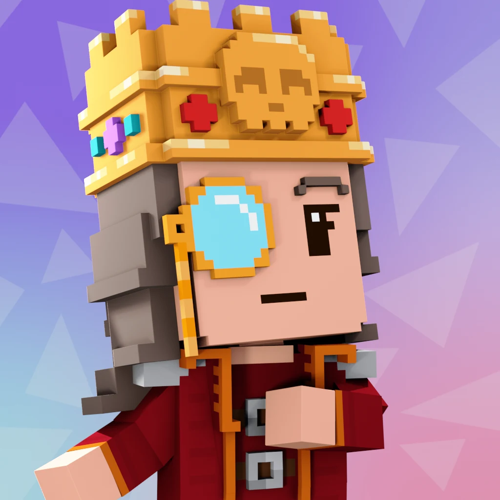 Pirate #1727 voxel render