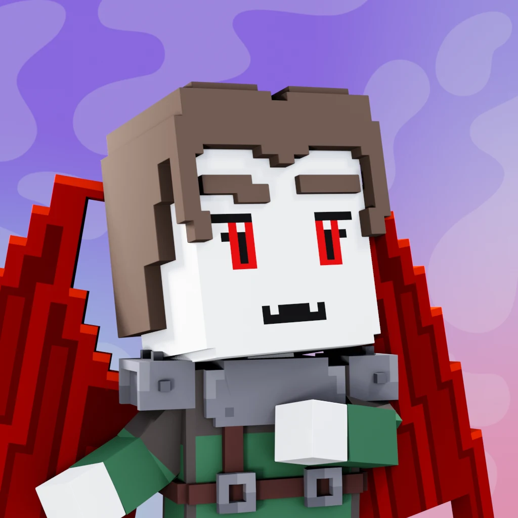 Pirate #1730 voxel render