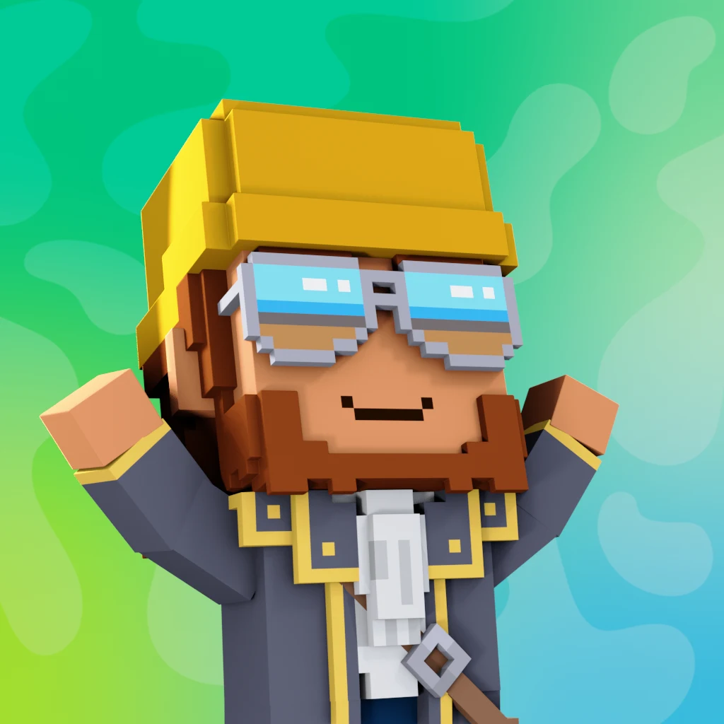 Pirate #1755 voxel render