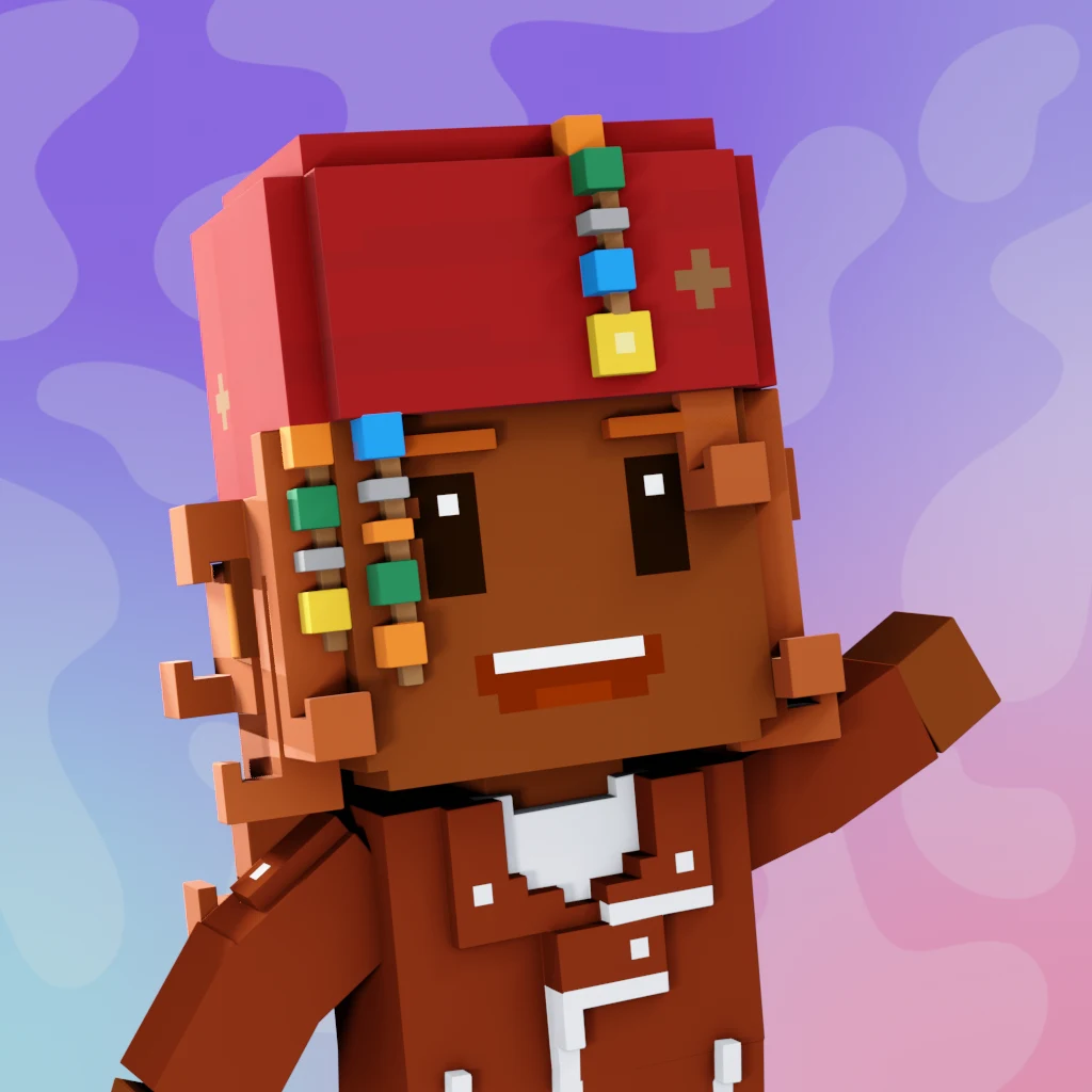 Pirate #1761 voxel render