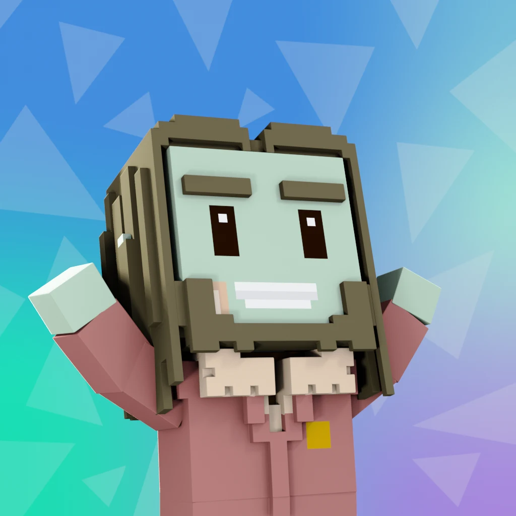 Pirate #1763 voxel render