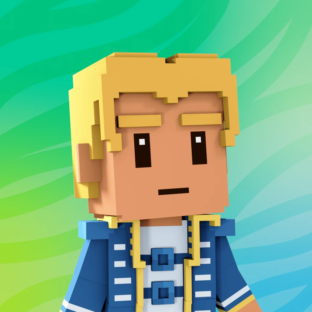 Pirate #1764 voxel render