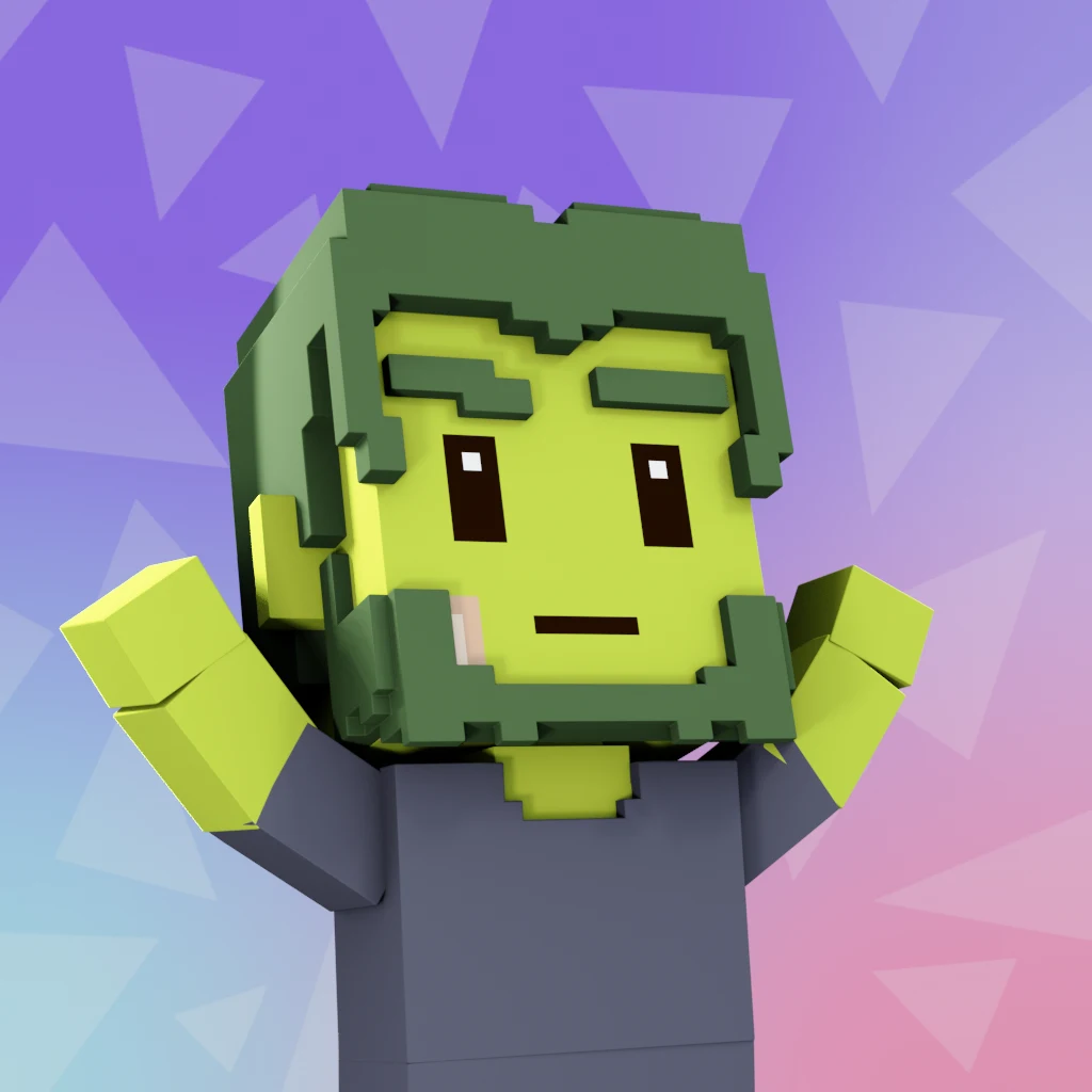 Pirate #1772 voxel render