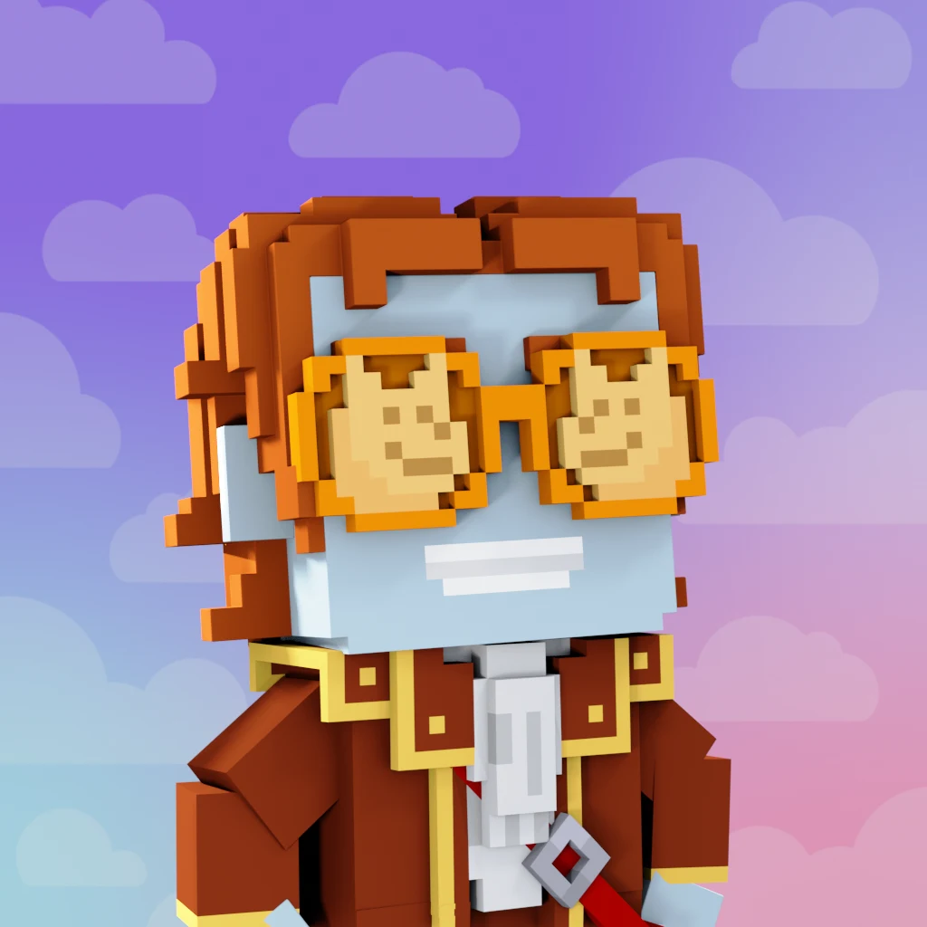 Pirate #1773 voxel render