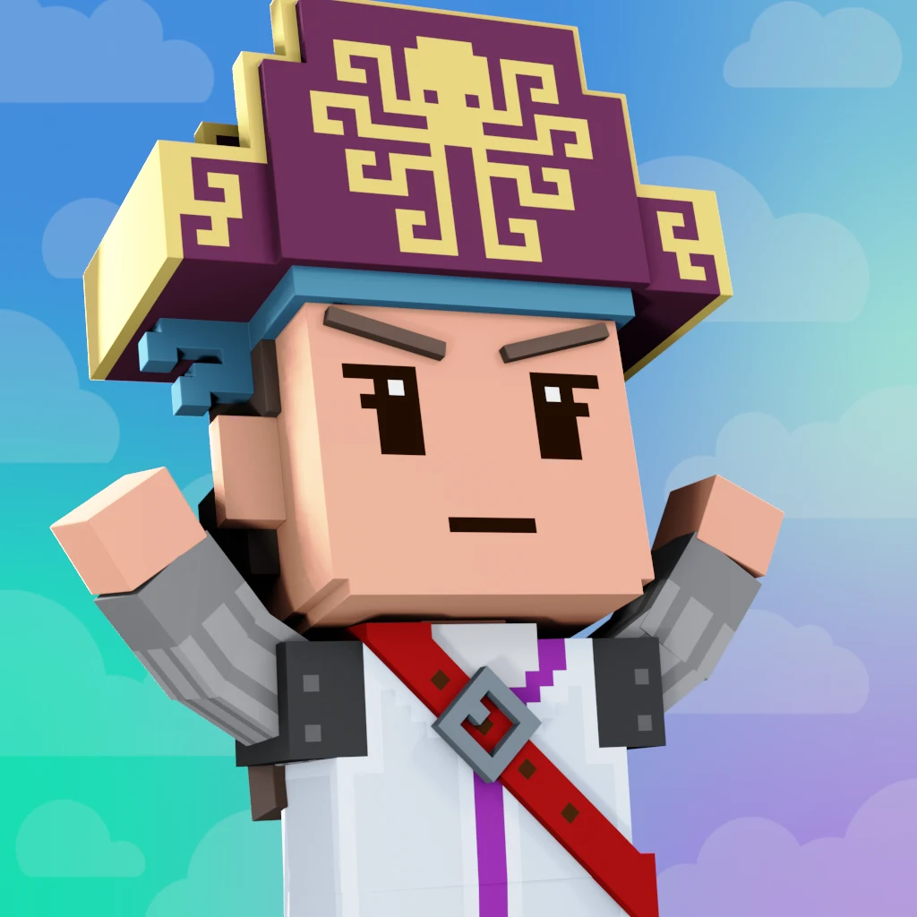 Pirate #1774 voxel render