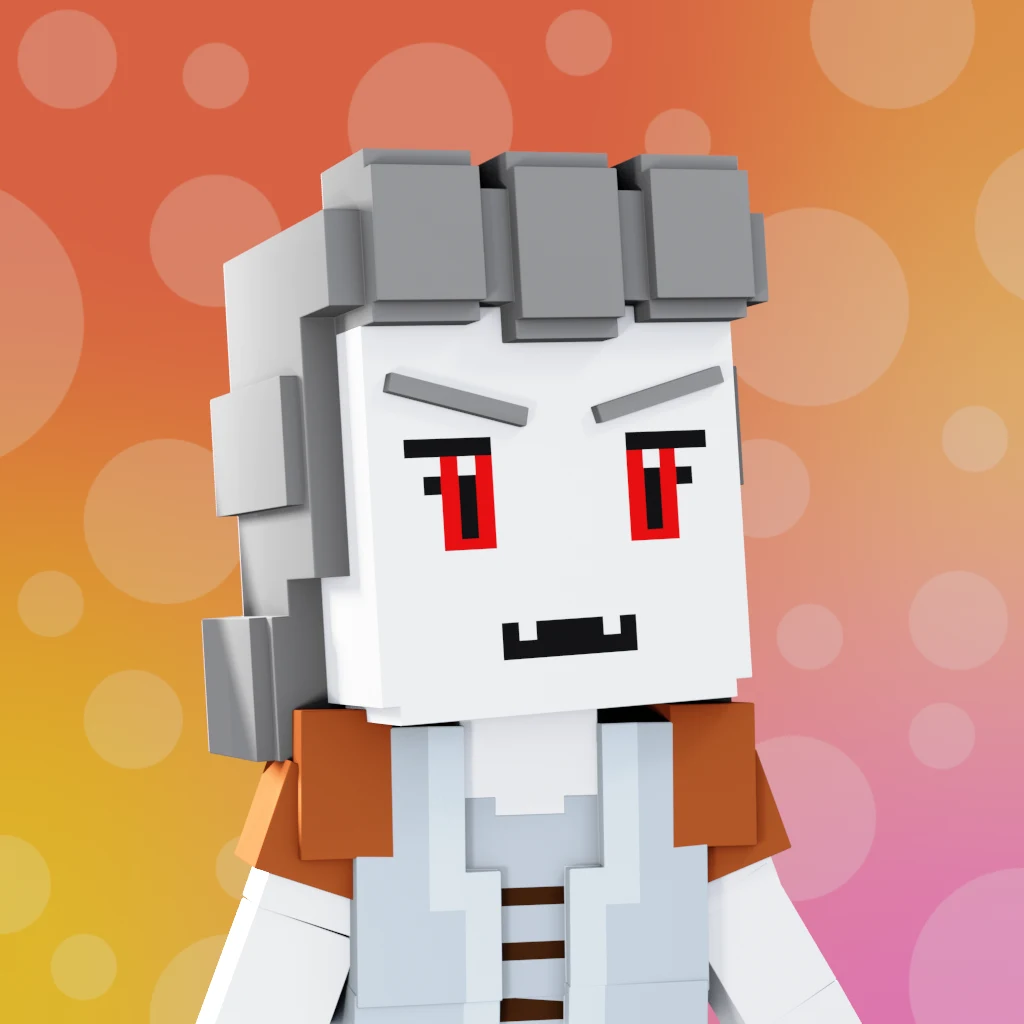 Pirate #1788 voxel render