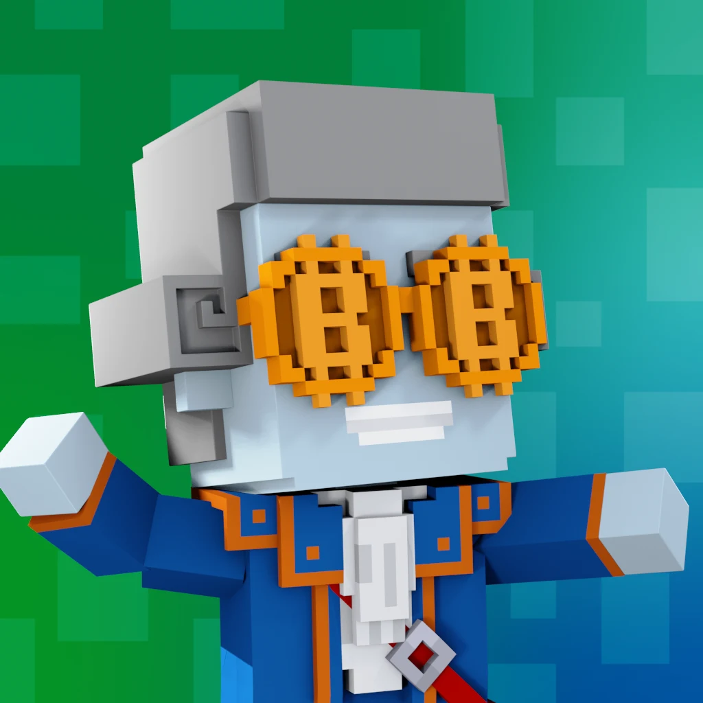 Pirate #1789 voxel render