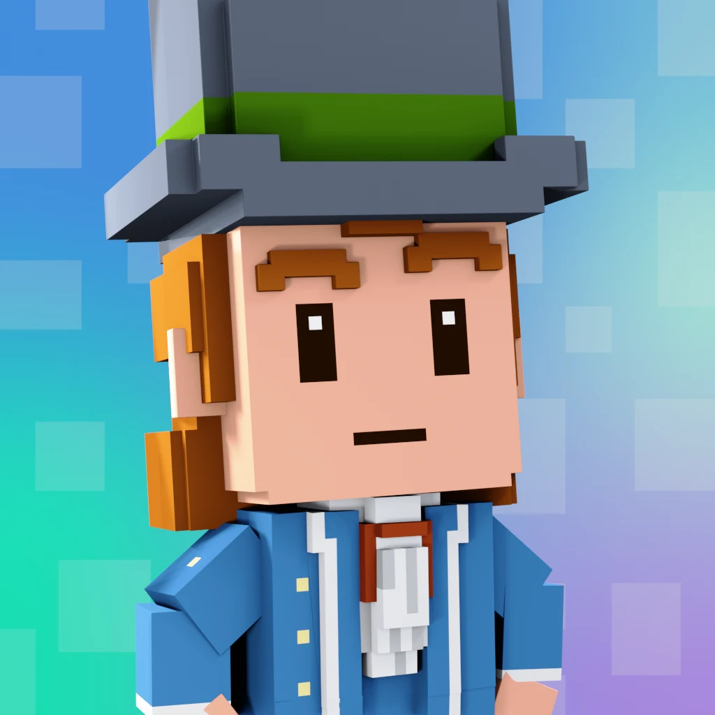 Pirate #179 voxel render