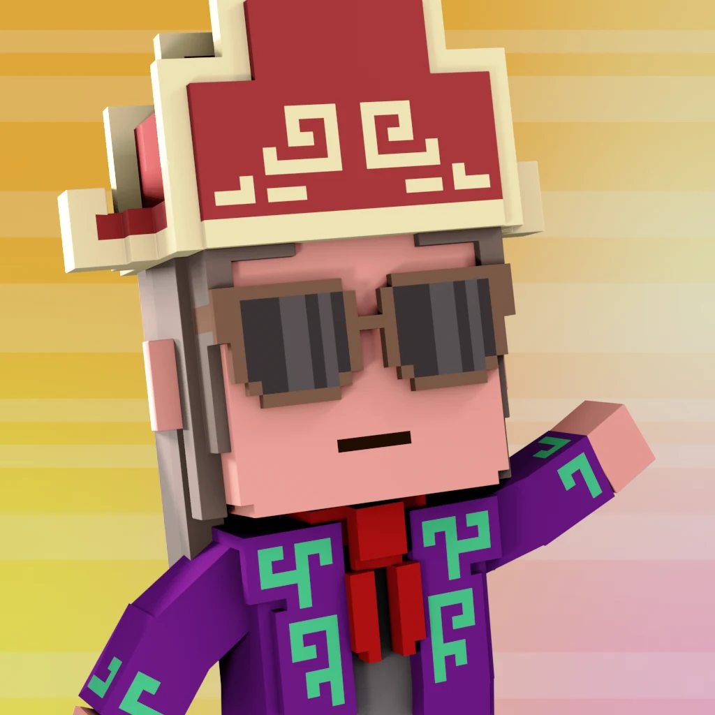 Pirate #1794 voxel render