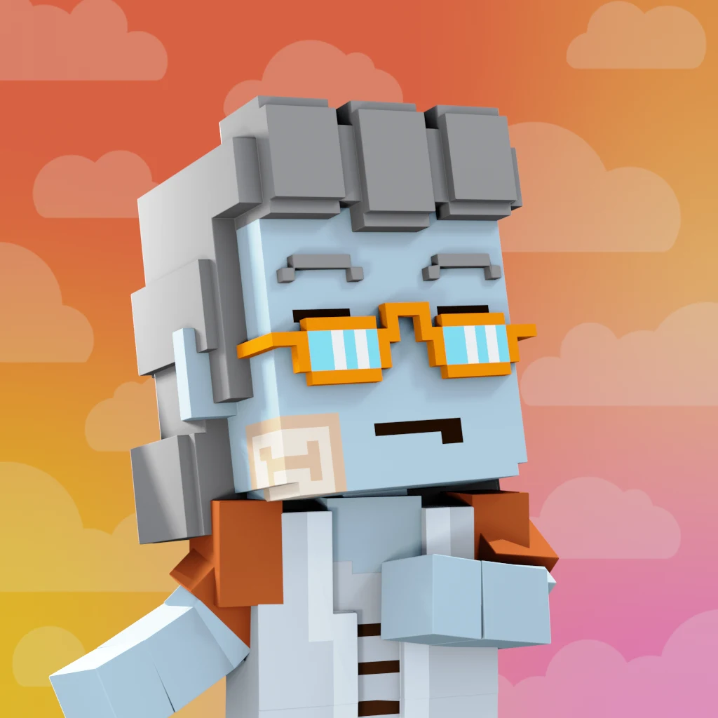 Pirate #1797 voxel render