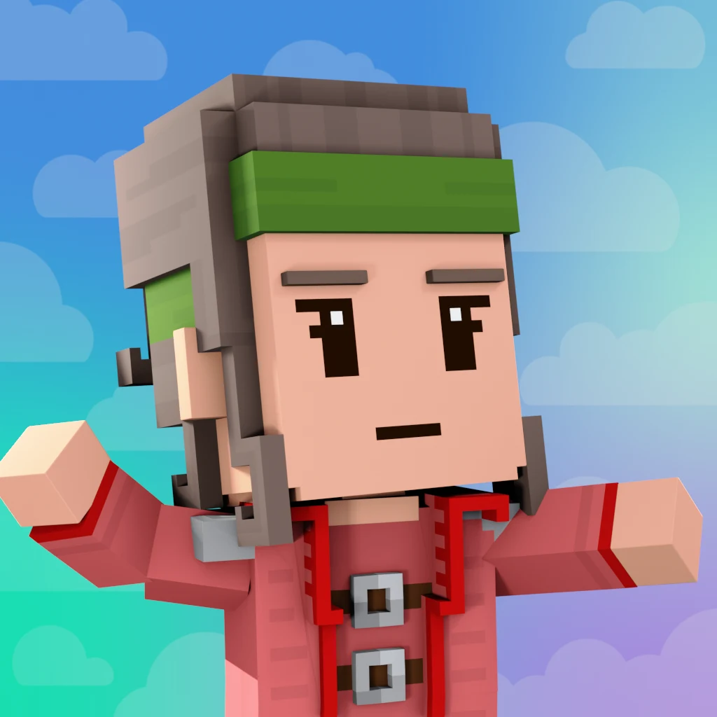 Pirate #18 voxel render