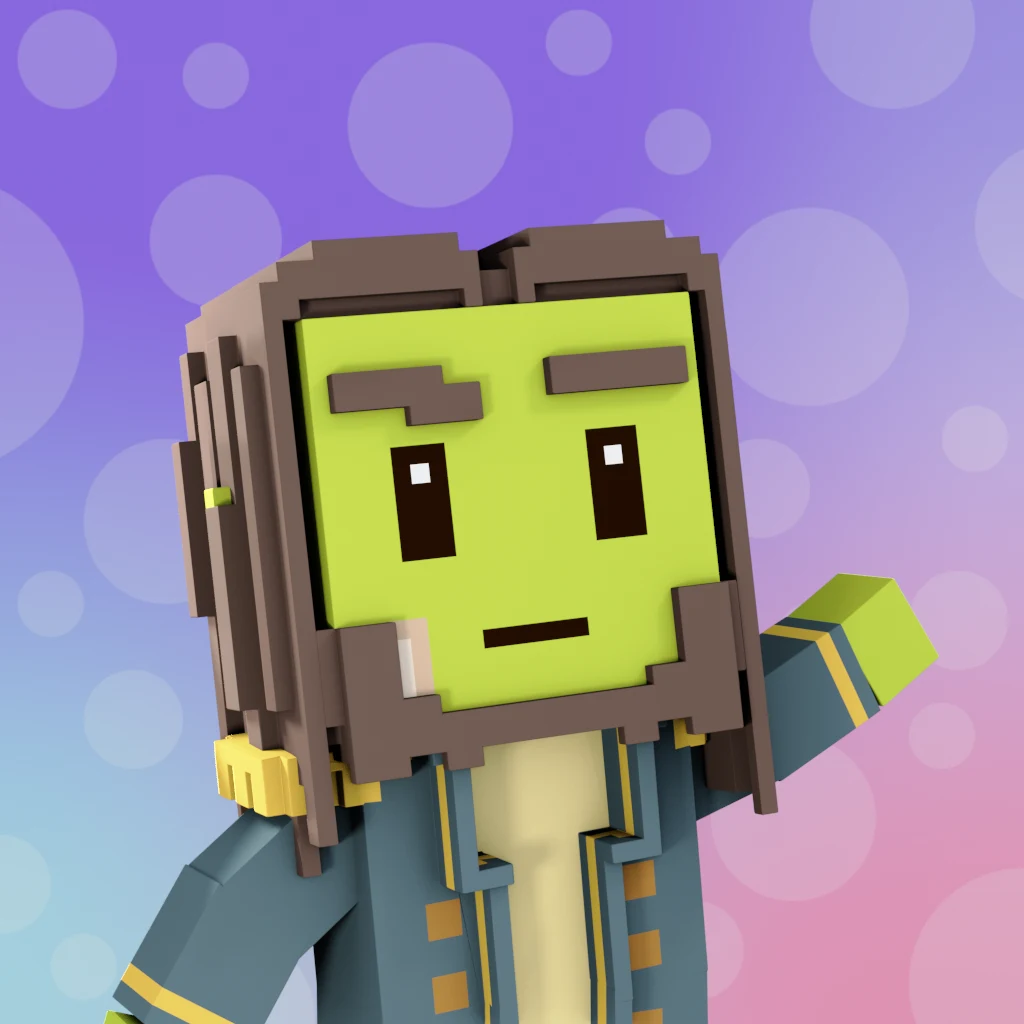 Pirate #180 voxel render