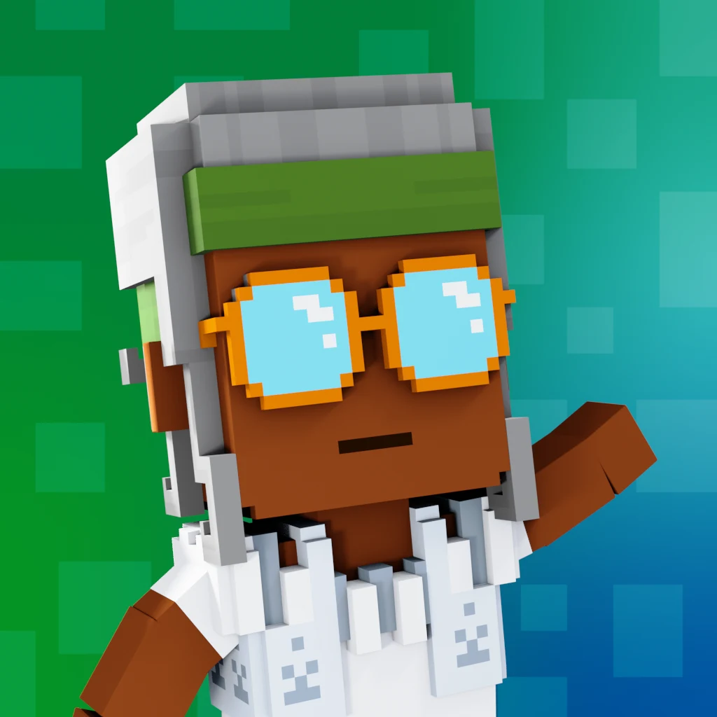 Pirate #1800 voxel render
