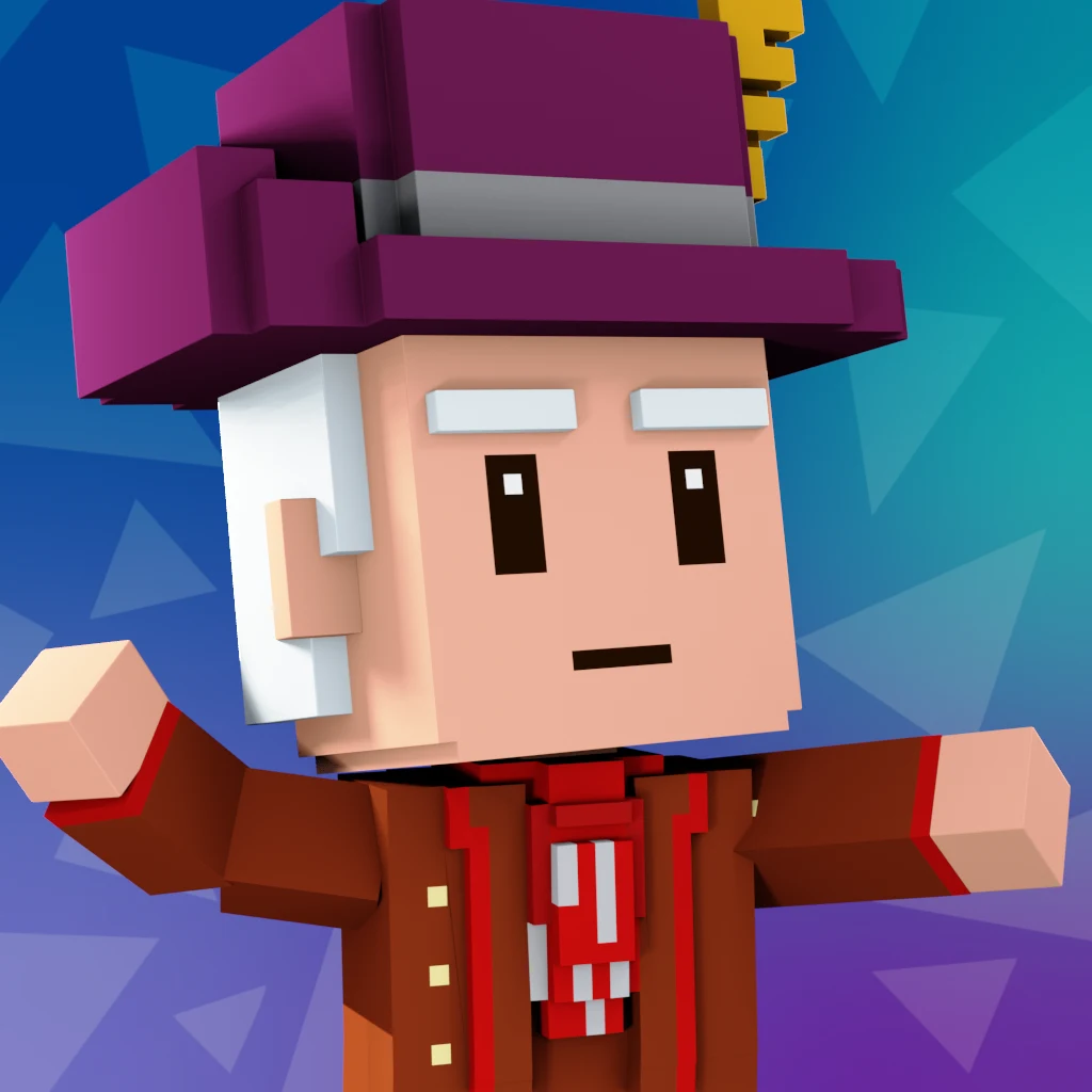 Pirate #1806 voxel render