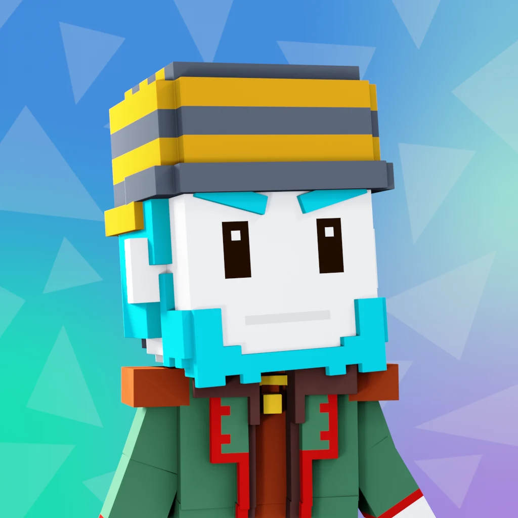 Pirate #1809 voxel render