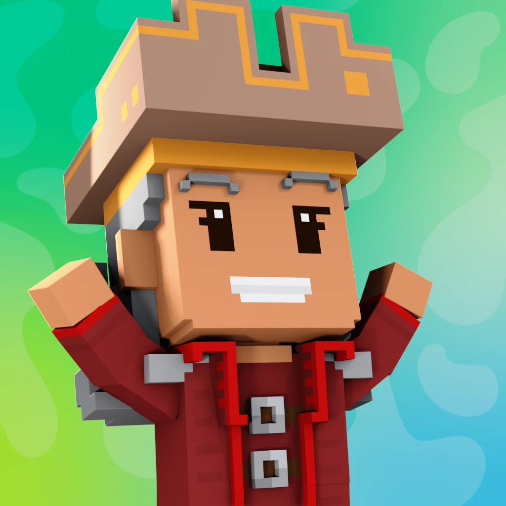 Pirate #1814 voxel render
