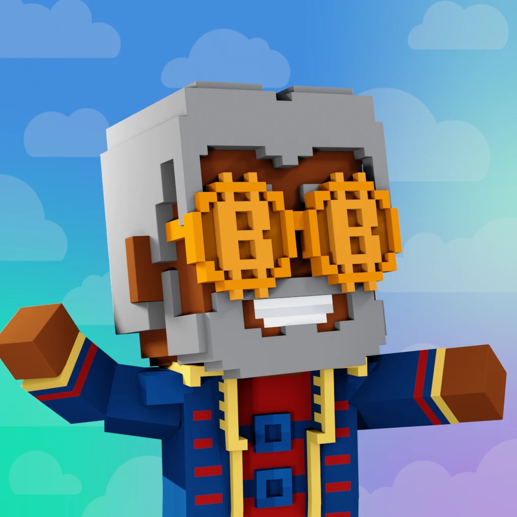 Pirate #1824 voxel render