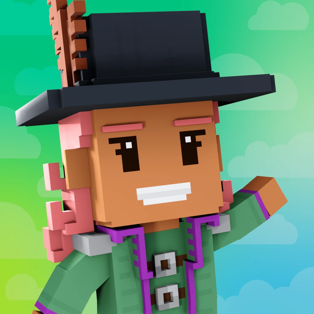 Pirate #1831 voxel render