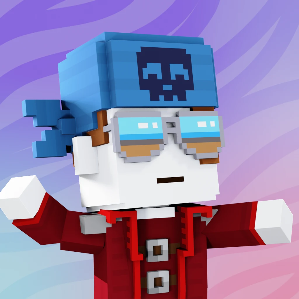 Pirate #1835 voxel render