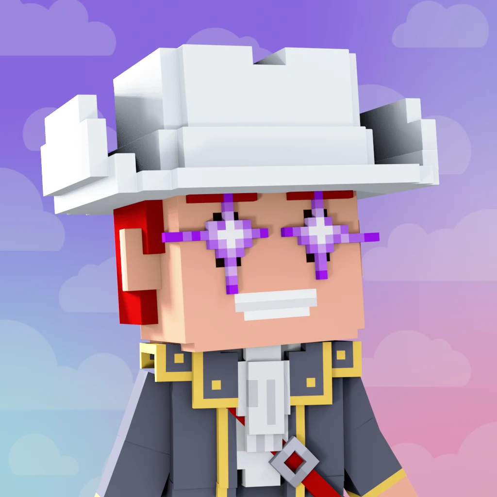 Pirate #1841 voxel render