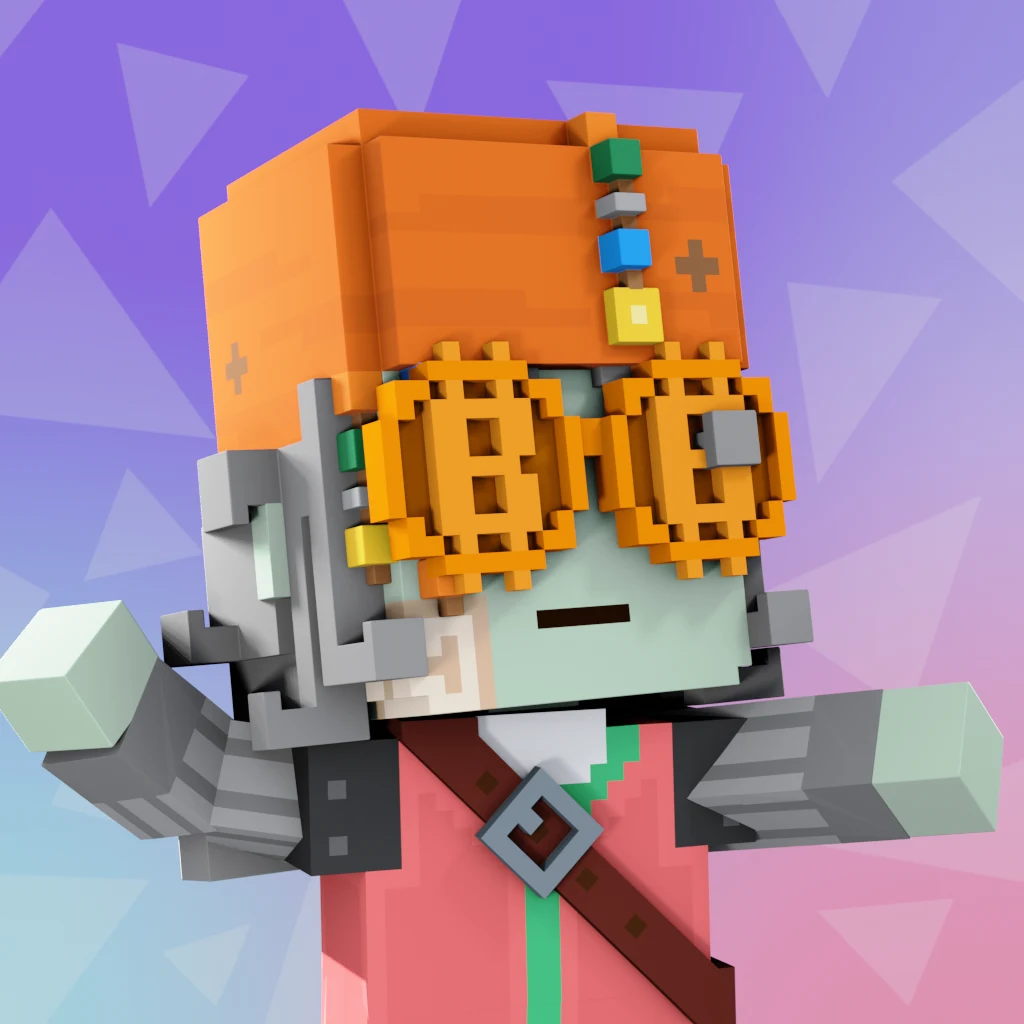 Pirate #1844 voxel render