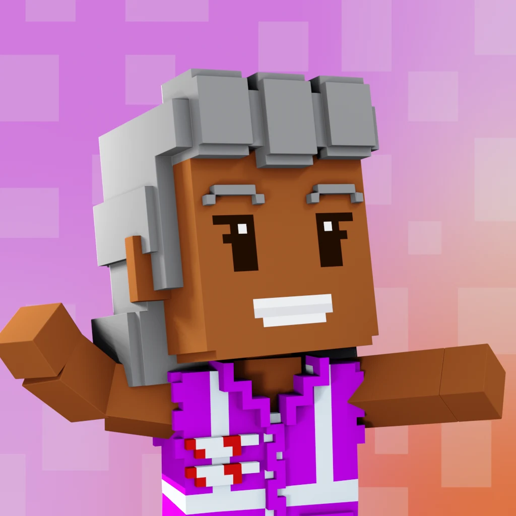 Pirate #1846 voxel render