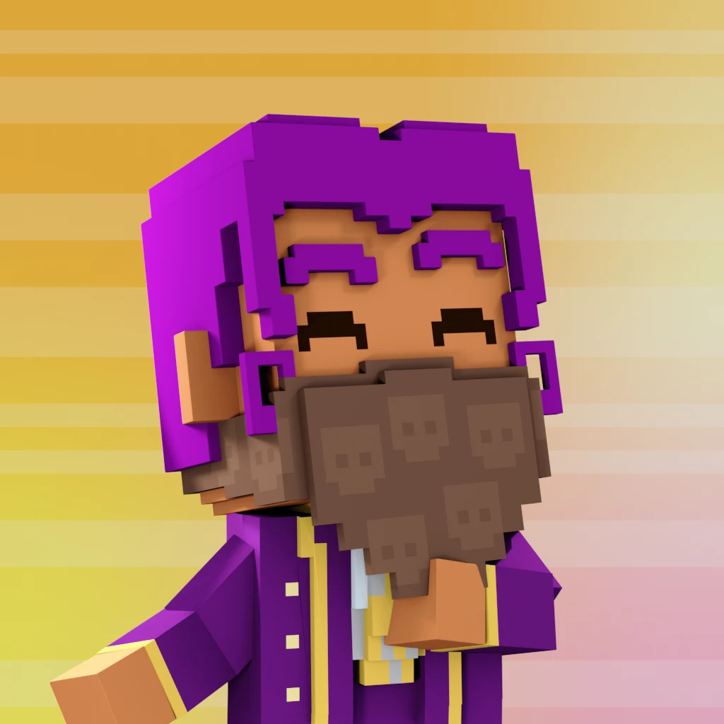 Pirate #1851 voxel render