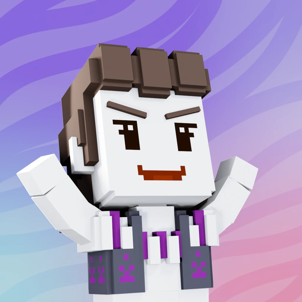 Pirate #1862 voxel render