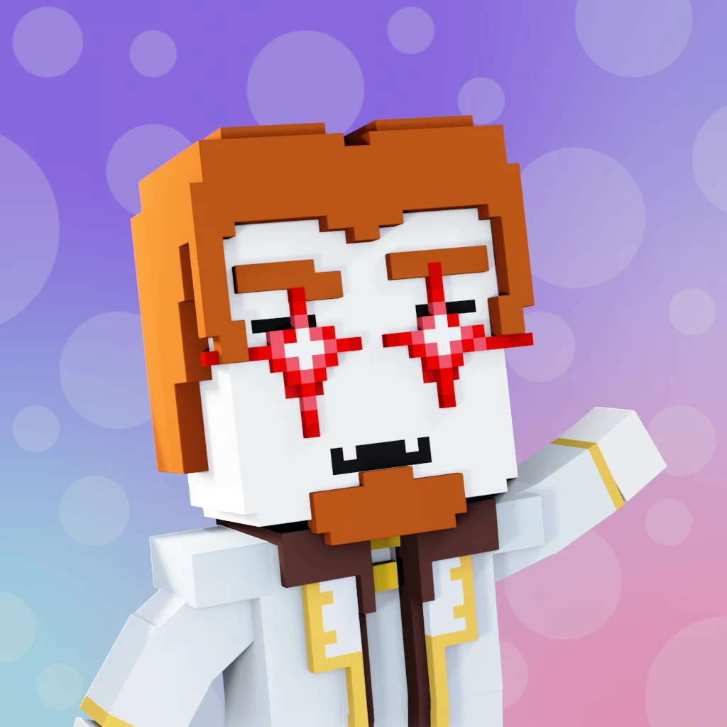 Pirate #1865 voxel render