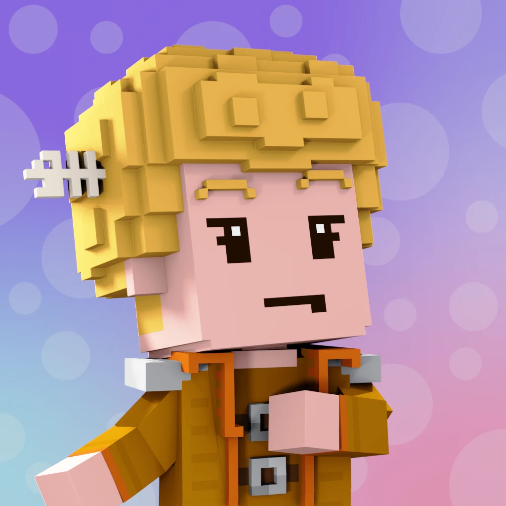 Pirate #1867 voxel render