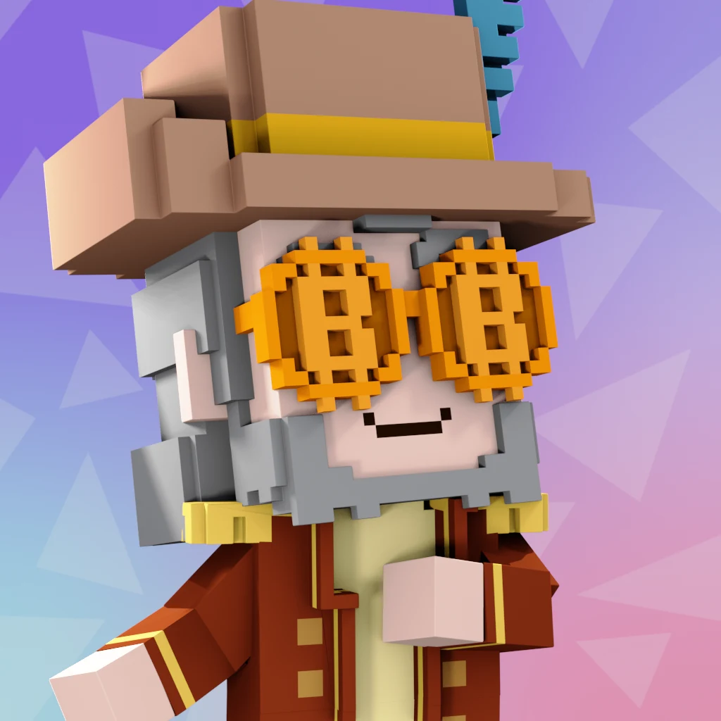 Pirate #1870 voxel render