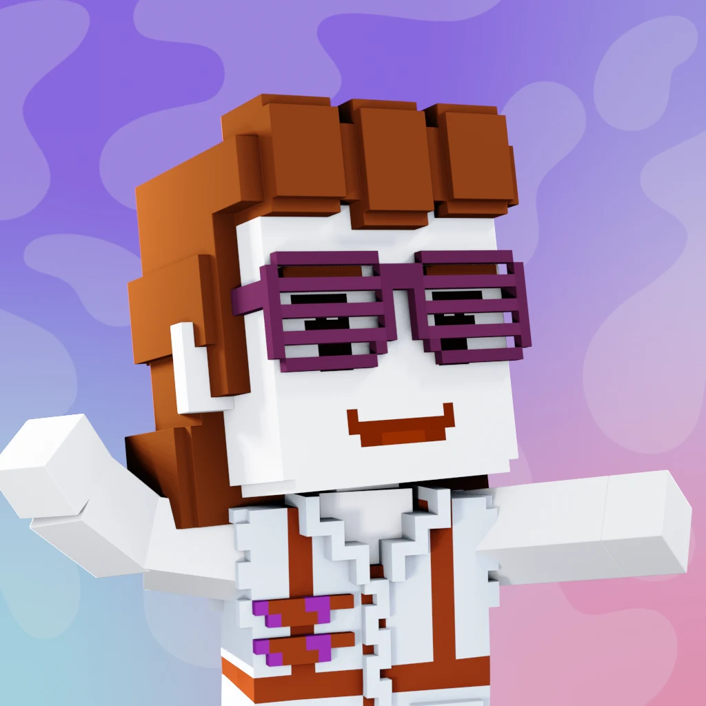 Pirate #1876 voxel render