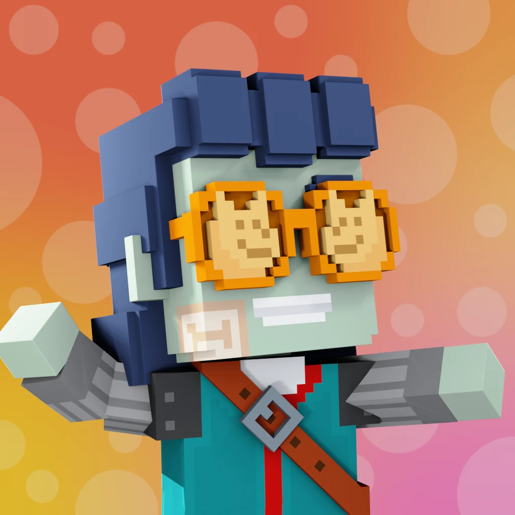 Pirate #188 voxel render
